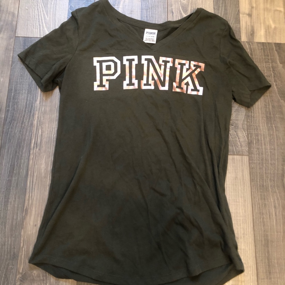 Victoria’s Secret pink shirt